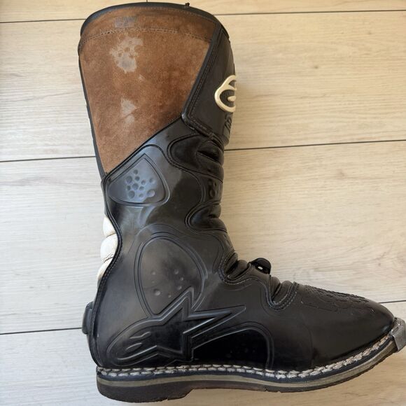 Alpinestars TECH 6 Men US  10 Black Motorcycle MotoCross Boots Tech series main image 3